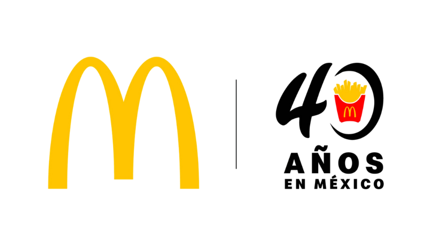 Logo McDonald's 40 Años